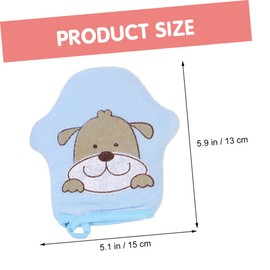 IWOWHERO Infant Shower Gloves 6 Pack Baby Bath Mitts Baby Bath Towel Gentle Wash Soft