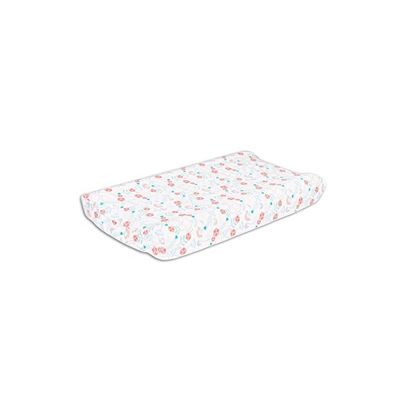 The Peanutshell Safari Love Changing Pad Cover