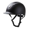 EQULIBERTA EQ-HE-1655 Dial Adjustment Helmet, Solid, Unisex, Matte Black/Matte Silver,