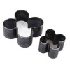 2 Pcs Flower Leather Cutting Die Alloy Steel Sharply 4