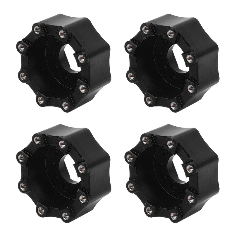 4pcs 17mm Hex Adapter Professional Aluminum Alloy Fine Machined 3.8