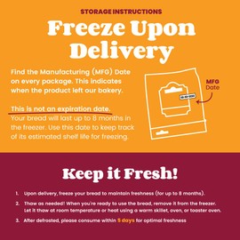 Toufayan Multigrain Pita Bread – Soft Hearth-Baked Pocket Pita | Freeze on Arrival | 3 Pack (18 Pitas Total)