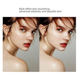 Crema Correctora de Color, Base de Maquillaje Hidratante, Mejora la Elasticidad y Brillo de la Piel, Corrector de Larga Duración