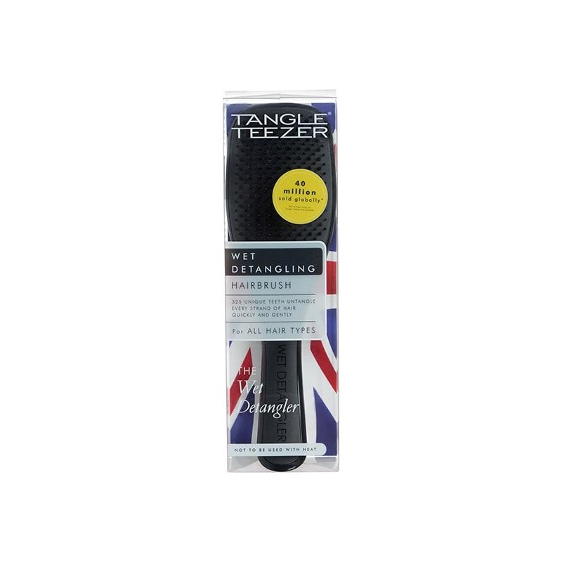 Tangle Teezer Wet Detangling Black Hairbrush Regular
