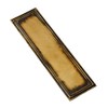 Lincoln Brass Finger Plate