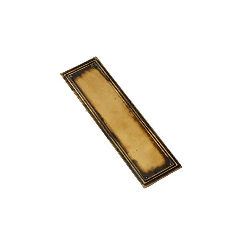 Lincoln Brass Finger Plate