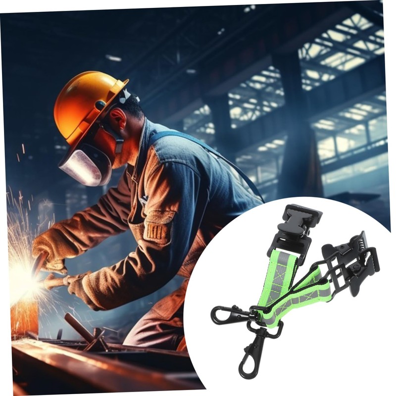 iplusmile 2pcs Firefighter Glove Holder Strap Durable Glove Fixing Accessory