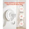 VEVOR Suction Cup Hooks 6 Pack, 2.76 x 3.54 x