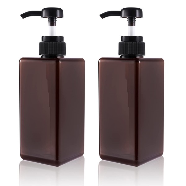 22oz / 650ml Empty Plastic Pump Bottles, Refillable Lotion Soap