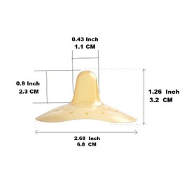 Finever Nipple Shields for Breastfeeding Nursing Newborn for Women Baby Premium Contact Nippleshield for with Latch Difficulties or Flat or Inverted Nipples Light Brown Color 1 Pair