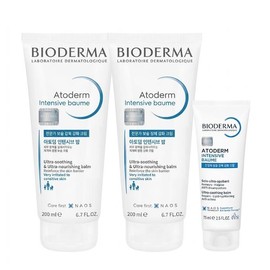 바이오더마 아토덤 인텐시브 밤 200mlx2+75mlx1 건성피부 해결 (48734388) Bioderma Atoderm Intensive Balm 200ml x 2 + 75ml x 1 for Dry Skin Solution (48734388)