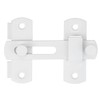 Wocoe 5 Packs White Stainless Steel Barn Latches | 3.93"