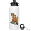 600ml 'Dog Lady Pet Lover' Reusable Water/Drinks Bottle (WT00087826)