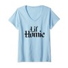 Womens Lil' Homie V-Neck T-Shirt