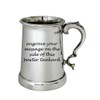 Wentworth Pewter - Vanguard A426ENG Heavyweight Pewter Tankard Engraved 1