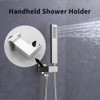 AYIVG Bathroom All Brass Wall Mount Adjustable Hand Held Shower