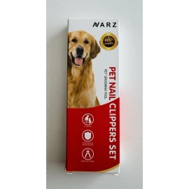 NARZ Pet Nail Clippers, Grooming Tool for Dogs & Cats, Safety Guard, New