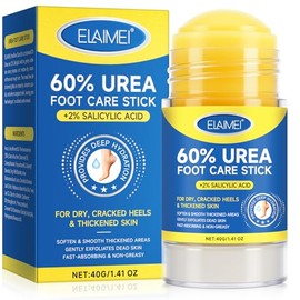Urea Cream 60 Percent for Feet, Urea Foot Cream for Cracked Heels and Dry Skin-Cracked Heel Repair Cream, Foot Moisturiser