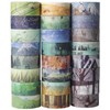 UOOOM 24 Rollen Washi Tape Set - Frühling Sommer Herbst