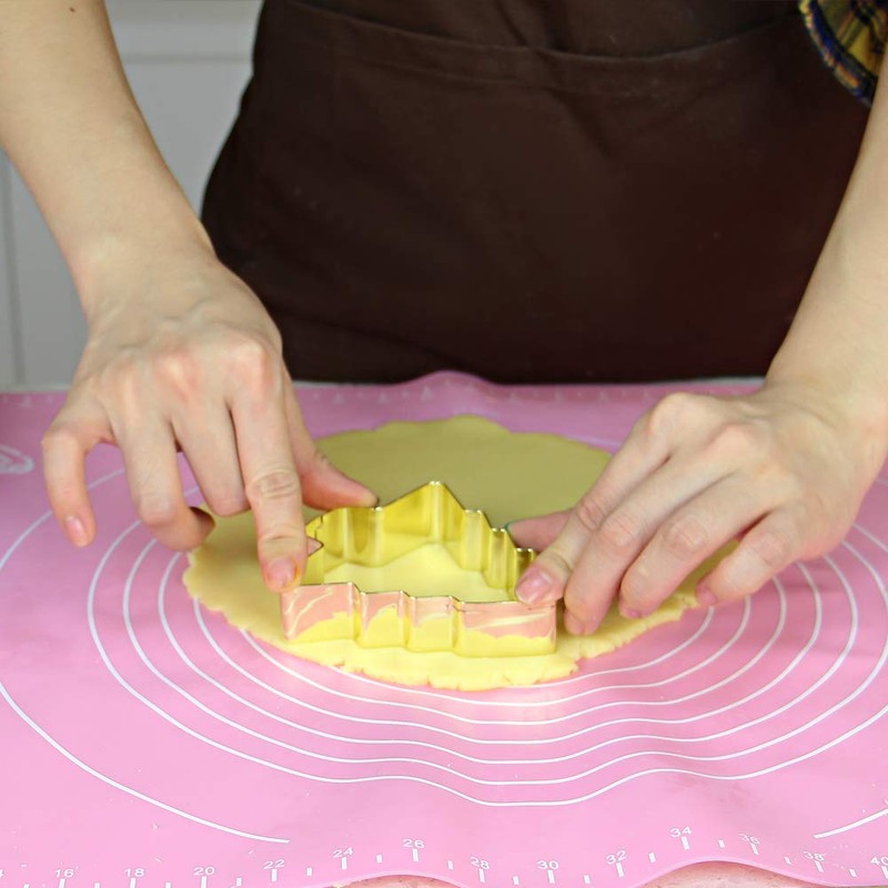 SurgeHai 26-Piece Large Alphabet Cookie Cutter Set (A - Z),