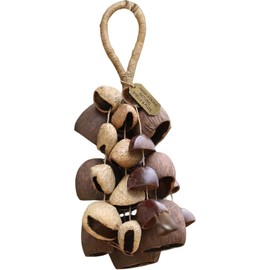 Sonajero de Semillas, sonajero de Semillas Naturales Hecho a Mano, Bolso Viento, Encanto, Instrumento Africano Mixto y decoración Natural, decoración