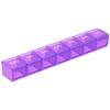 WELLGRO Pill Box for 7 Days, Pill Box, 1 Compartment