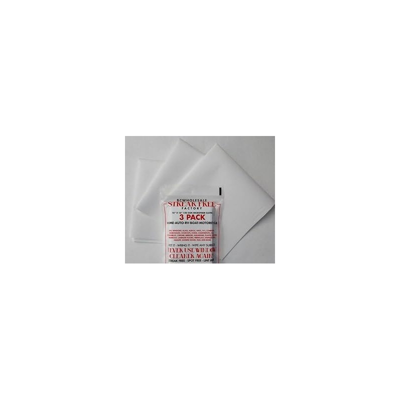 bcwholesale StreakFreeFactory Microfiber Cloth As Seen On TV 6 Pack