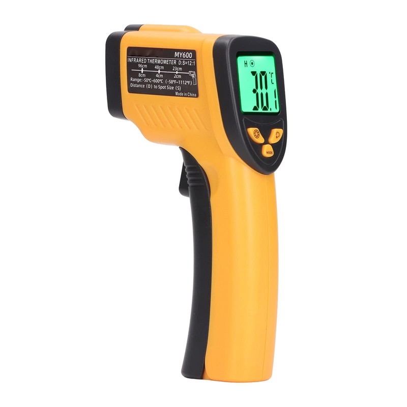 Infrared Thermometer LCD Digital Temperature Gun Handheld Temperature Gun MY600