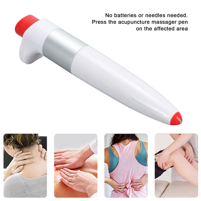Acupuncture Massage Pen Reduce Discomfort Electrical Pulse Acupoint Meridians Massager