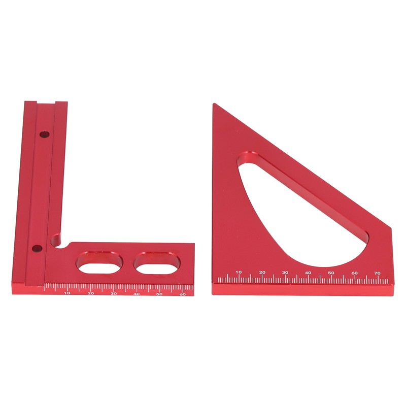 Angle Ruler 45 90 Degree Angle Aluminum Alloy Miter Protractor
