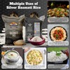 Rani Silver White Basmati Rice Extra Long Aged 4-Pound Bag,