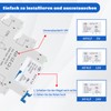 RelayWell 12 V Relay DIN Rail; Silm, Solenoid Power Relay