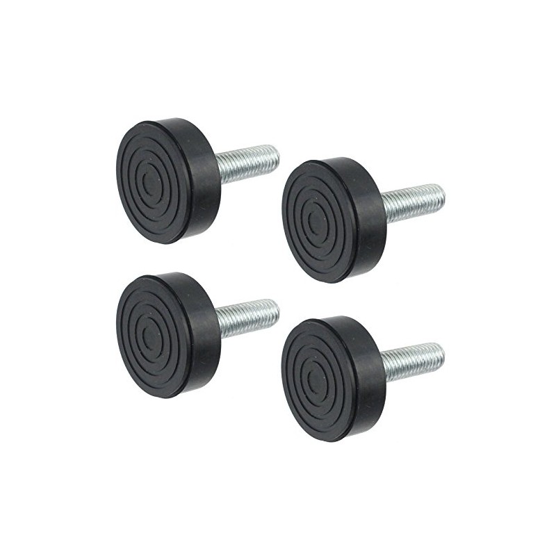 SPARES2GO Universal Washing Machine Adjustable Screw in Foot (Pack of