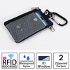 MASAPHlL Small Lanyard Wallet for Women/Men with RFID Blocking ID