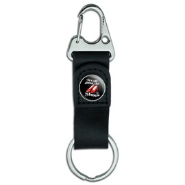 GRAPHICS & MORE The Wizard of Oz All About the Shoes Keychain with Leather Fabric Belt Clip-On Carabiner