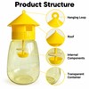 Reusable Fruit Fly Trap for Gardens and Orchards – Yellow