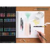 DOCRAFTS ARTISTE Watercolour Dual-Tip Pens and Caddy with Brush and