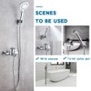 1-Meter Hi Flow Anti-Kink Protection Double Lock Flexible Stainless Steel