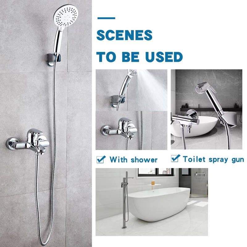 1-Meter Hi Flow Anti-Kink Protection Double Lock Flexible Stainless Steel