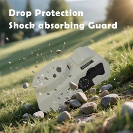 Screen Protector Compatible for Panasonic Lumix ZS99 Digital Camera,Tempered Glass Film Anti-Scratch High Definition and Soft Silicone Case (lumix zs99 M-W)