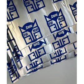 FatMat Butyl 50mil 25 SQ FT Sound Deadener/Dampening with Logo (Tool Kit Included)