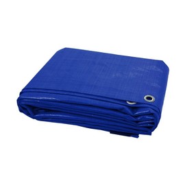 4 x 8 m Blue Heavy Duty Tarpaulin Waterproof Cover Tarp Ground Camping Sheet Tent