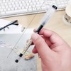 MROOFUL 23Pcs/Lot 0.35mm Extra-Fine Ballpoint Pen Replaceable Refills Blue Black
