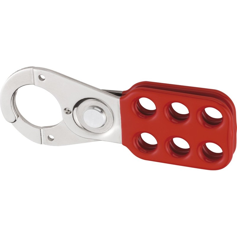 ABUS 701 Lock Off Hasp 25mm Red