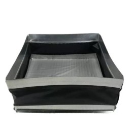 tinman 14  X 21  Inches CARLISLE FLEXIBLE DUCT CONNECTOR CANVAS JOINT (S & Drive) Ready
