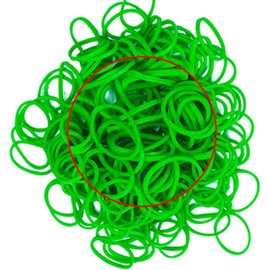 IMPRINT's Rubber Bands - 3 inch Diameter Green- 150 pcs