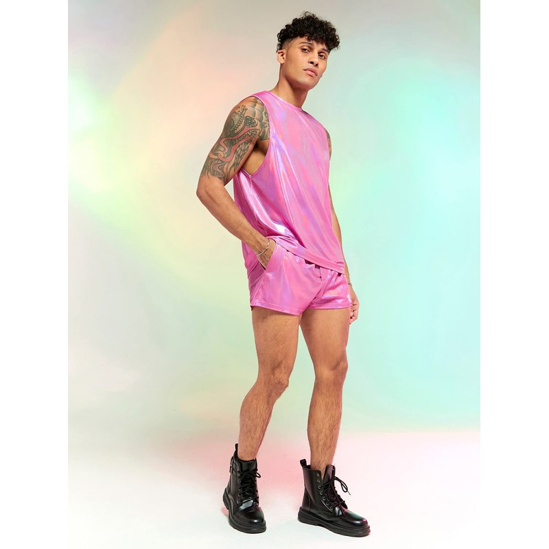 Verdusa Conjunto de 2 piezas de playera sin mangas y