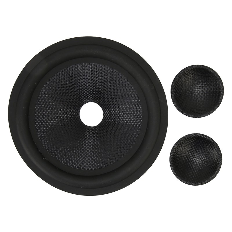 Speaker Cone Drum Paper 1 Inch Inner Diameter Rubber Surround