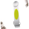 FUNOMOCYA Ergonomic Lemon Peel Grater Citrus Fruit Planer 5 Holes