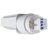 Lunera G24Q 4-Pin Horizontal CFL LED Light Bulb, 11W, 1445